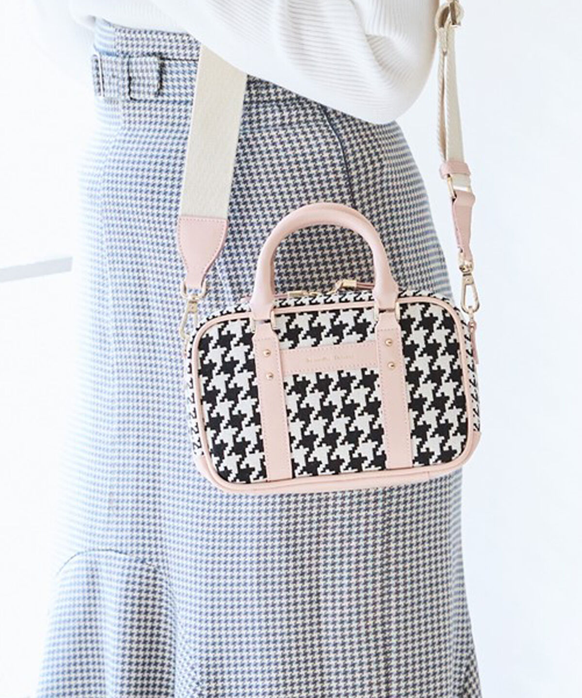 Samantha Thavasa「[パステルカラー]サマンサ ピエドプルⅢ ボストンバッグ」|ボストンバッグ|ﾋﾟﾝｸﾍﾞｰｼﾞｭ