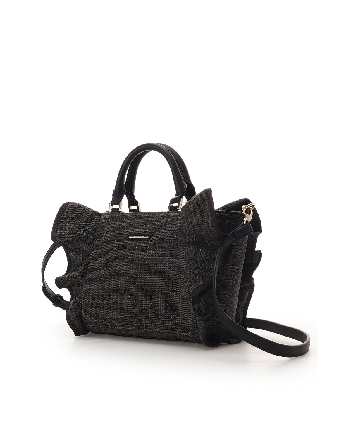 Samantha Vega「ラメフリルハンドバッグ」|ハンドバッグ|