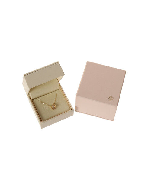 Samantha Tiara「K10 YG 馬蹄パールネックレス」|ネックレス|