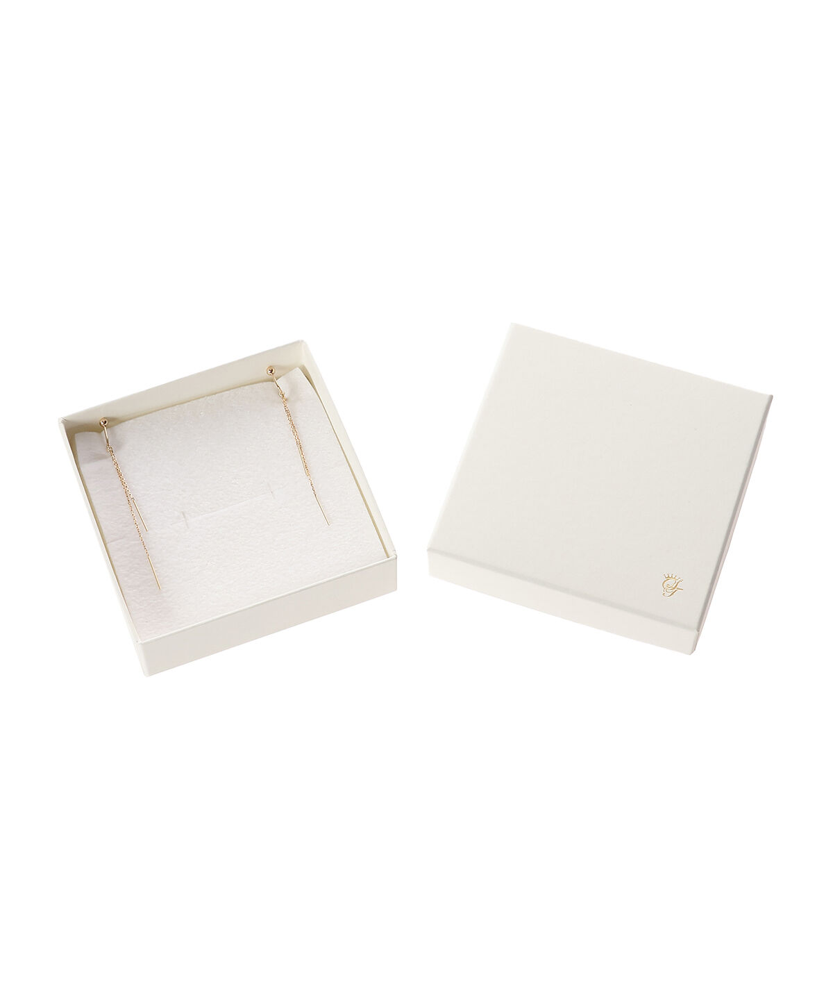 Samantha Tiara「K10 YG シンプルロングイヤリング」|イヤリング|