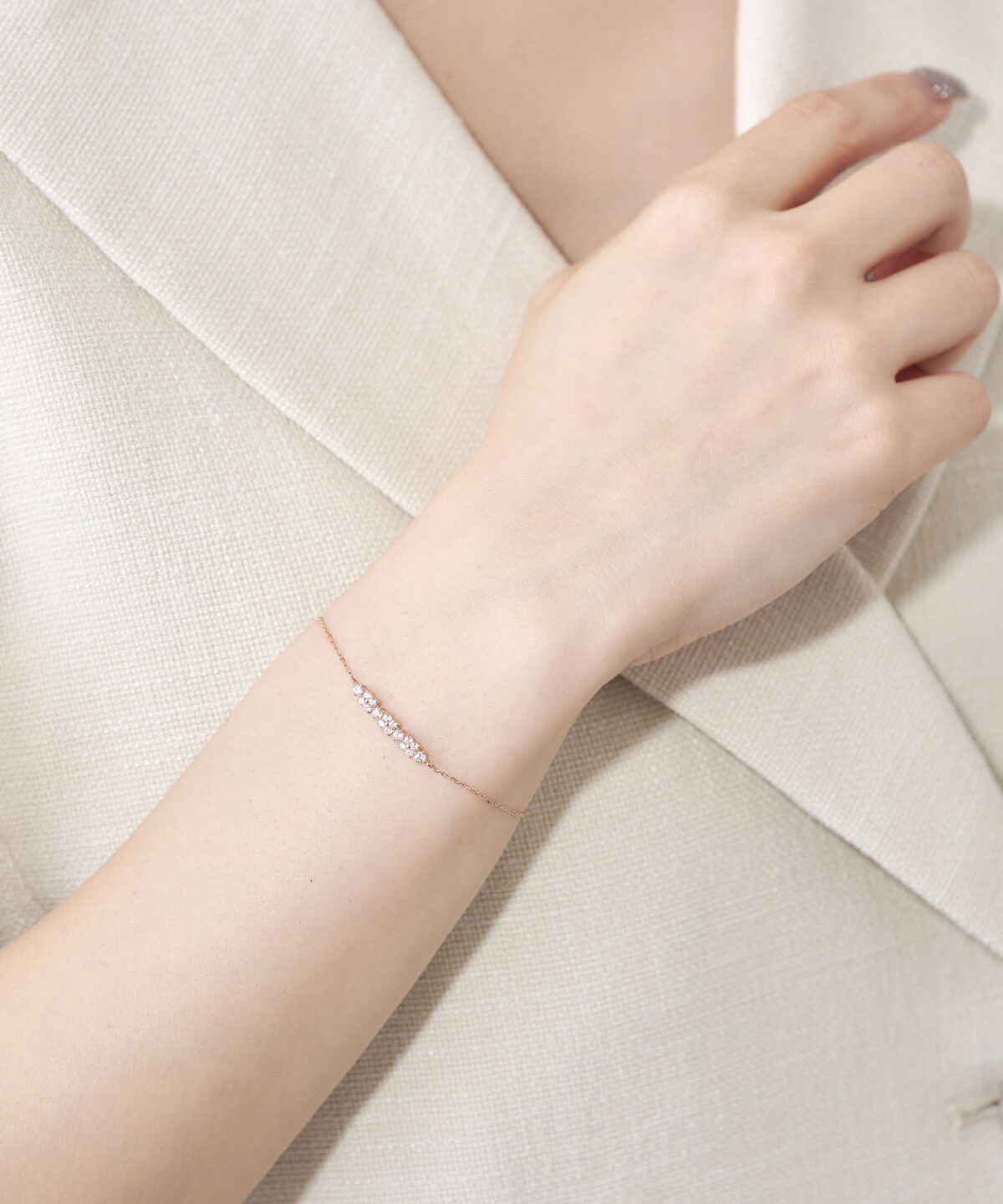 Samantha Tiara「フラワーモチーフバンド ブレスレット」|ブレスレット・バングル|