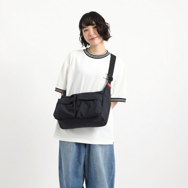 Manhattan Portage「NEUES VELOCITY SHOULDER BAG (LG) TUSSAH PVC」|ショルダー・メッセンジャー|