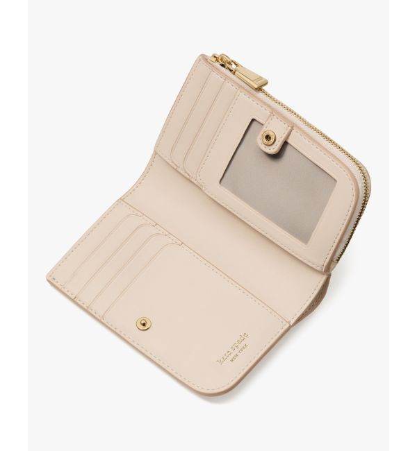 kate spade new york「デコ キルテッド コンパクト ウォレット」|財布|