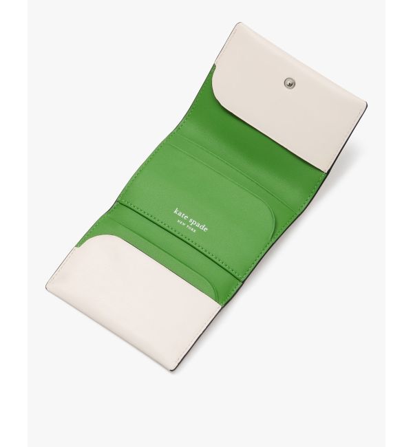 kate spade new york「ラベル カード ケース トライフォールド ウォレット」|財布|