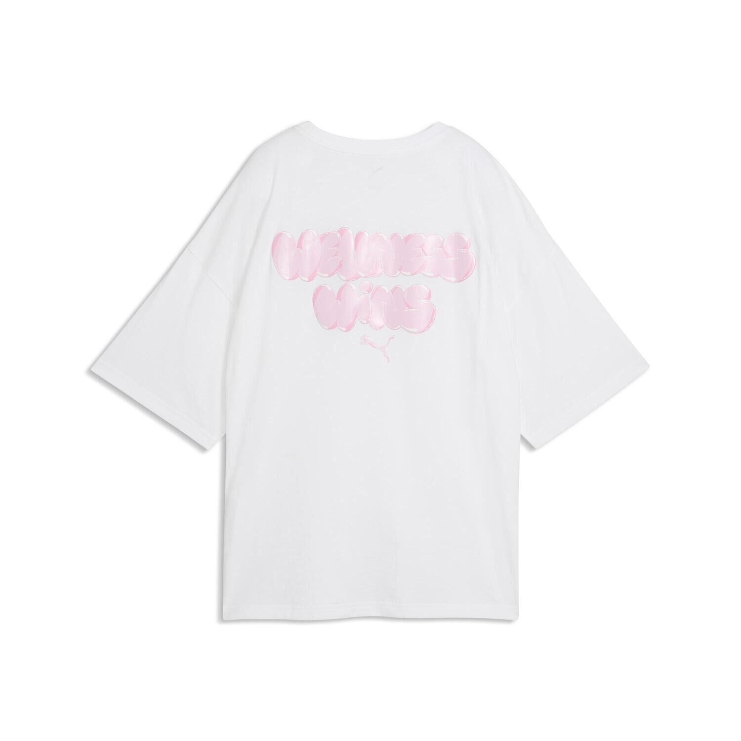 PUMA「【PUMA ｳｪｱ】W GRAPHICS BUBBLEOVERSIZED TEE」|Tシャツ・カットソー|