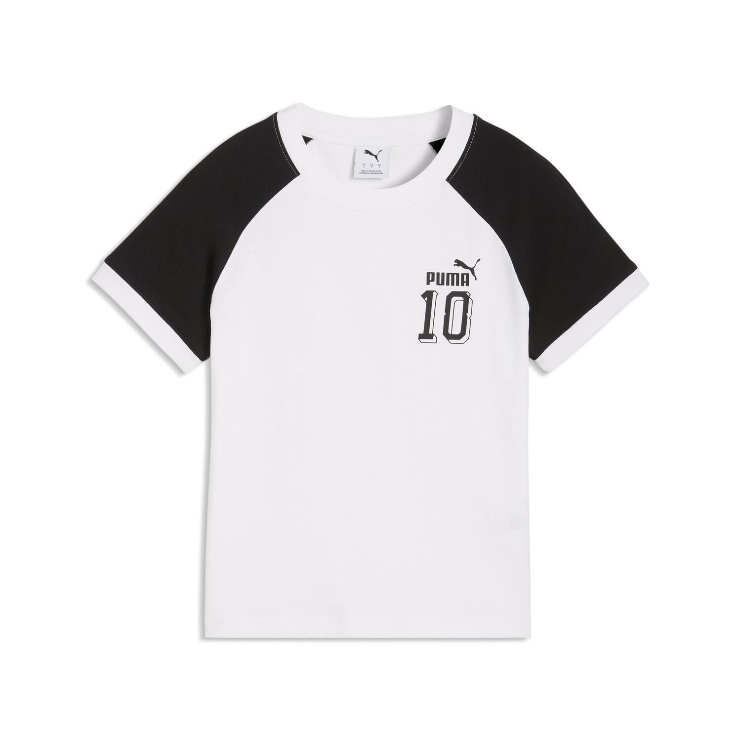 PUMA「【PUMA ｳｪｱ】W F.P.ARCHIVE SLIM RINGER TEE」|Tシャツ・カットソー|ホワイト
