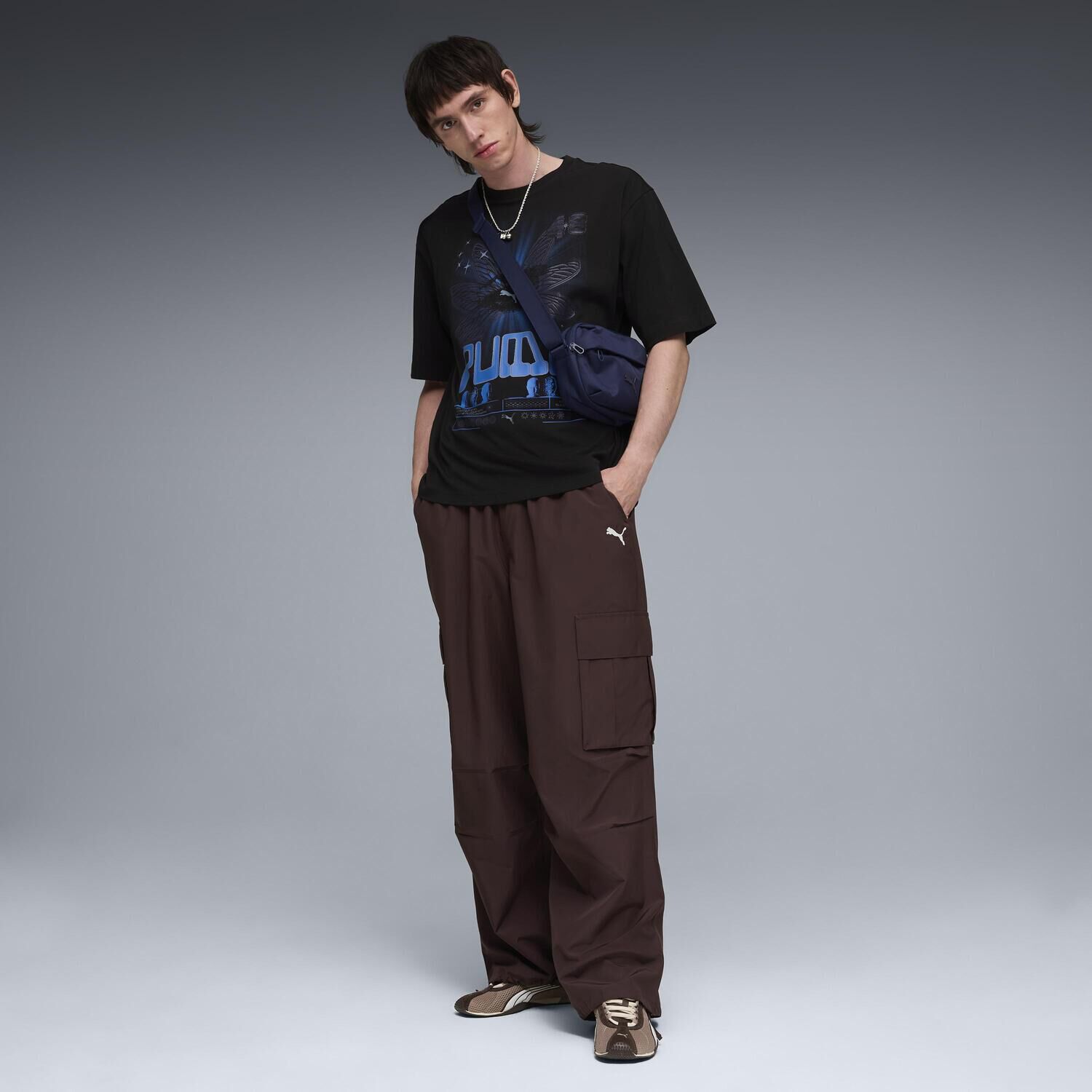 PUMA「【PUMA ｳｪｱ】M GRAPHIC SPORT BPM BOXY TEE」|Tシャツ・カットソー|