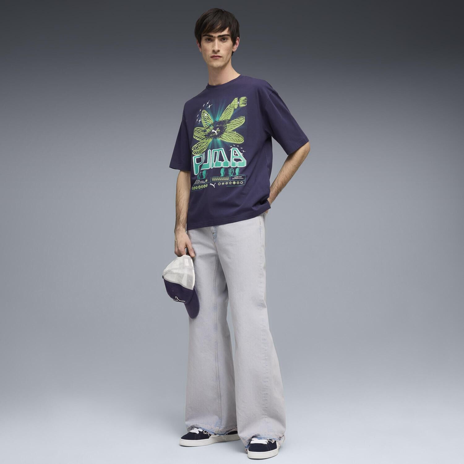 PUMA「【PUMA ｳｪｱ】M GRAPHIC SPORT BPM BOXY TEE」|Tシャツ・カットソー|