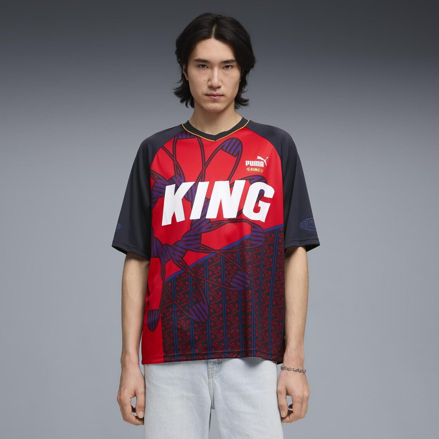 PUMA「【PUMA ｳｪｱ】M KING EXTRAVAGANZA JERSEY」|Tシャツ・カットソー|