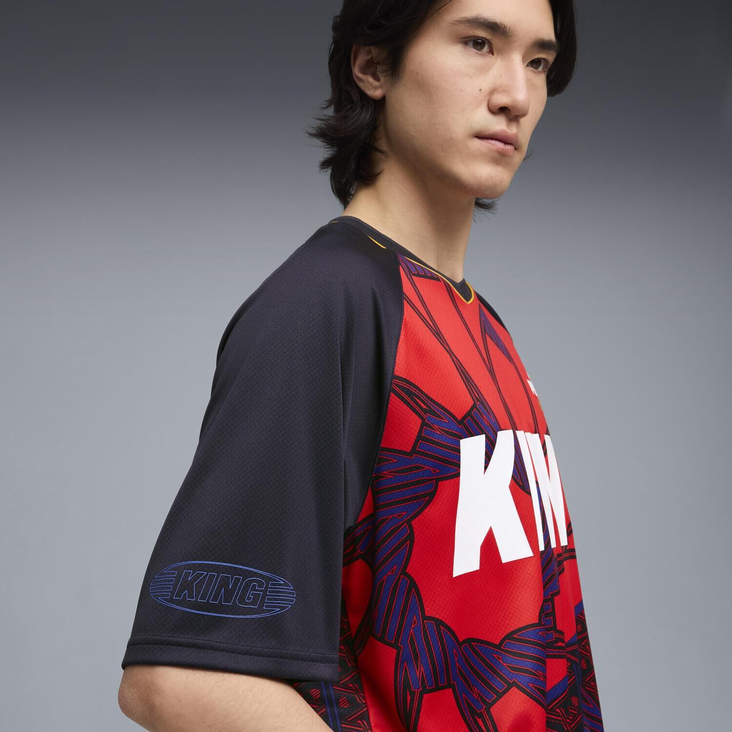 PUMA「【PUMA ｳｪｱ】M KING EXTRAVAGANZA JERSEY」|Tシャツ・カットソー|