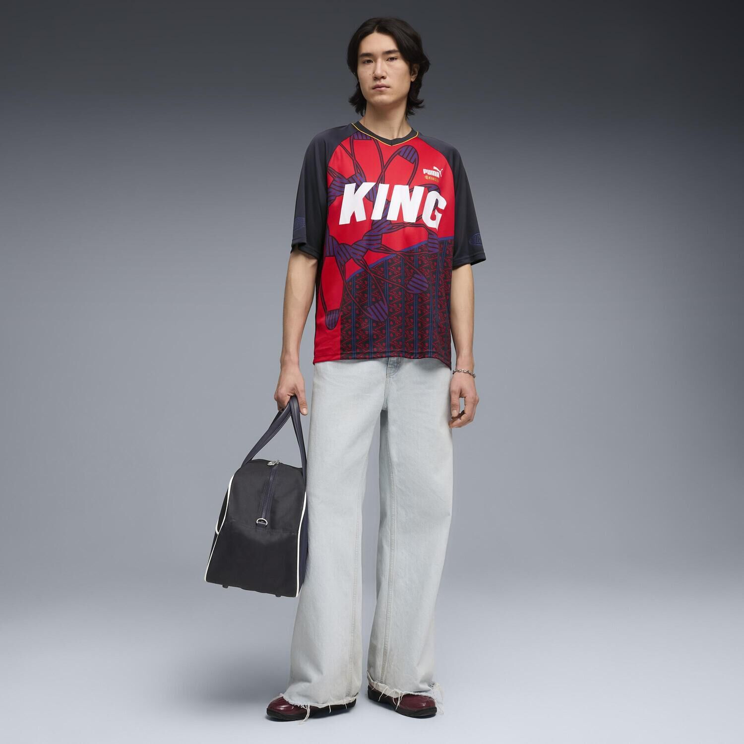 PUMA「【PUMA ｳｪｱ】M KING EXTRAVAGANZA JERSEY」|Tシャツ・カットソー|