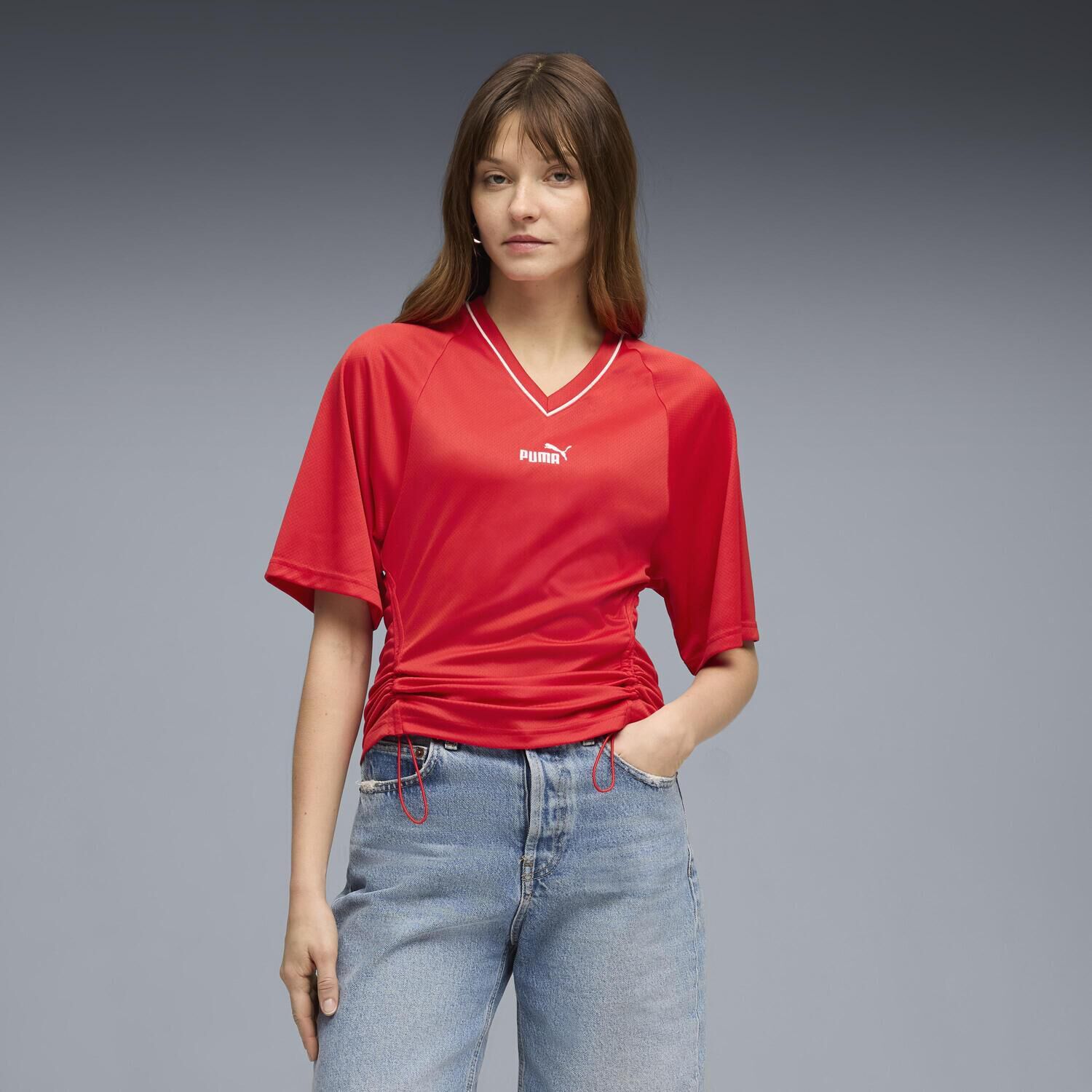 PUMA「【PUMA ｳｪｱ】W F.P.ARCHIVE FOOTBALL Shirt」|Tシャツ・カットソー|