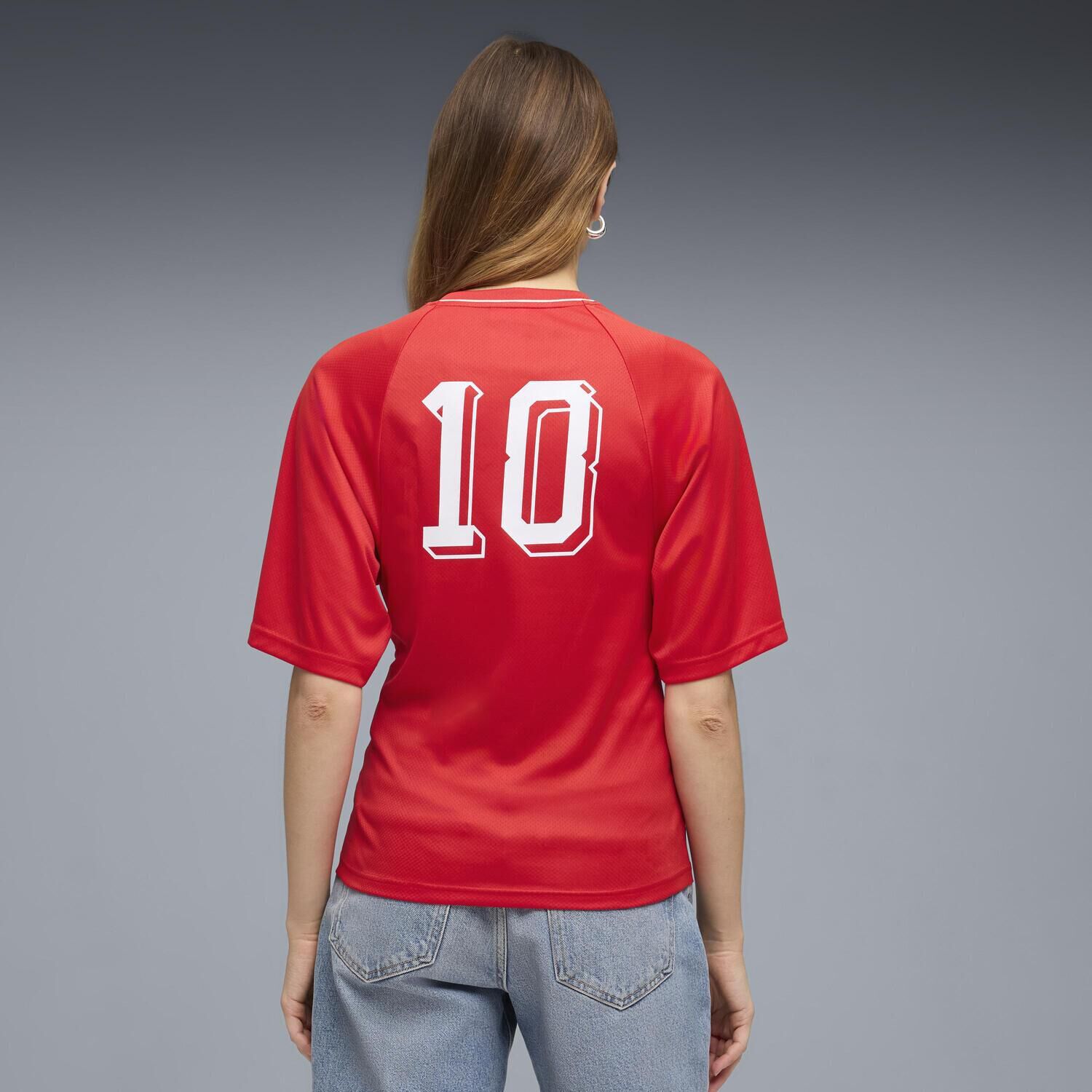 PUMA「【PUMA ｳｪｱ】W F.P.ARCHIVE FOOTBALL Shirt」|Tシャツ・カットソー|