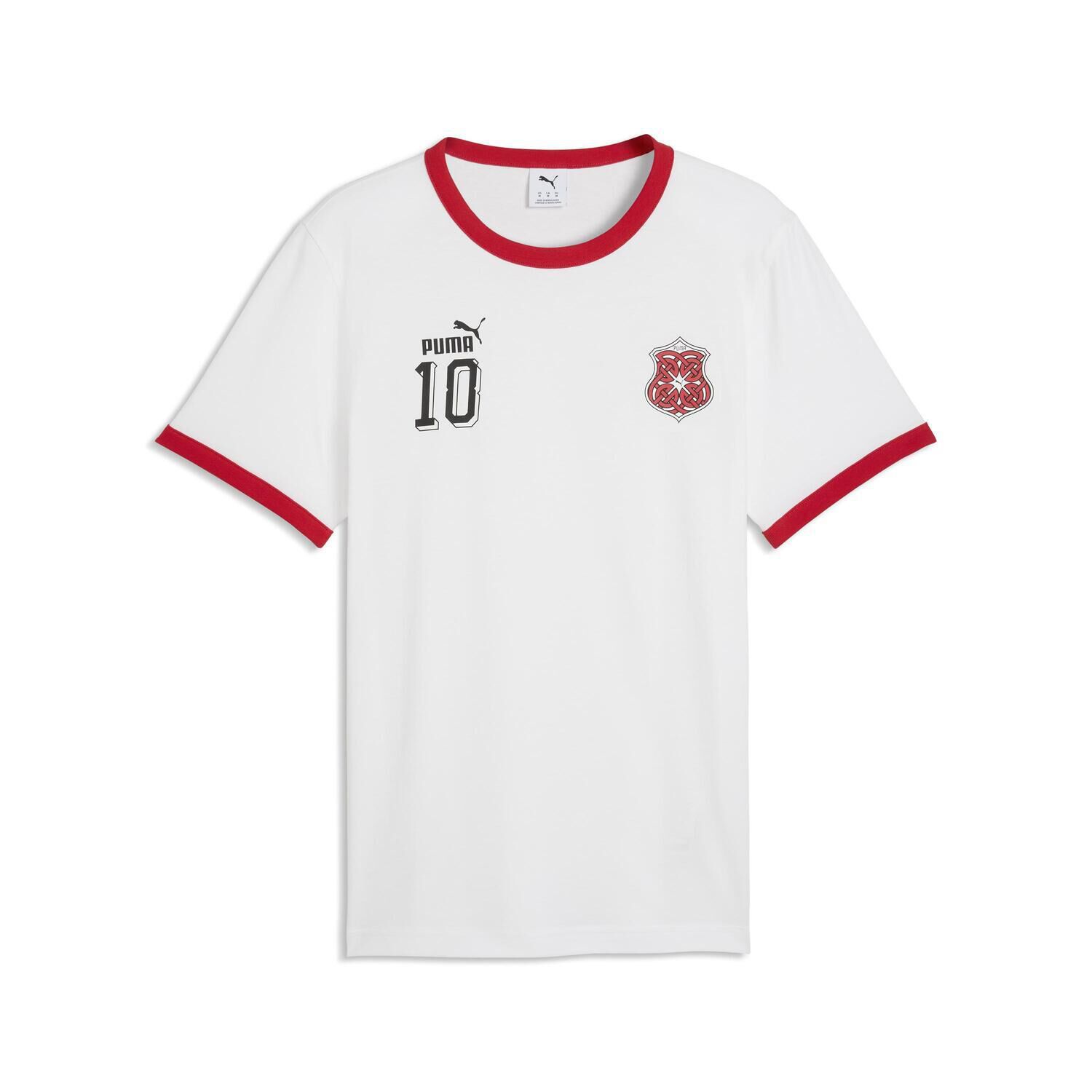 PUMA「【PUMA ｳｪｱ】M F.P.ARCHIVE RINGER TEE」|Tシャツ・カットソー|ホワイト