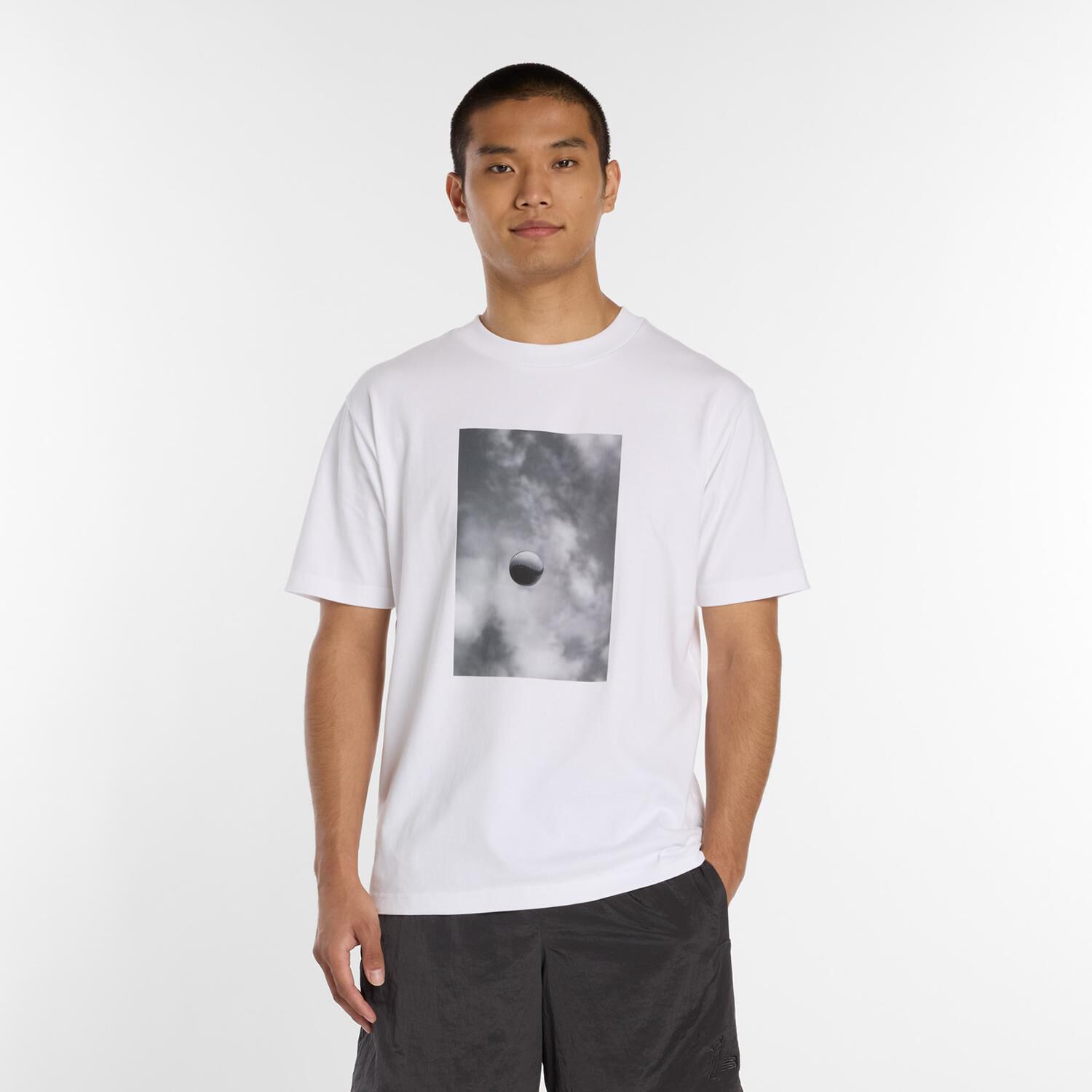 NEW BALANCE 「【NEW BALANCEｳｪｱ】M O.HｼｸﾞﾈﾁｬｰﾌｫﾄT2」|Tシャツ・カットソー|ホワイト