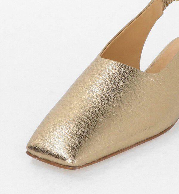 ODETTE E ODILE「スクエアディープバックベルト フラット20&uarr;」|パンプス|