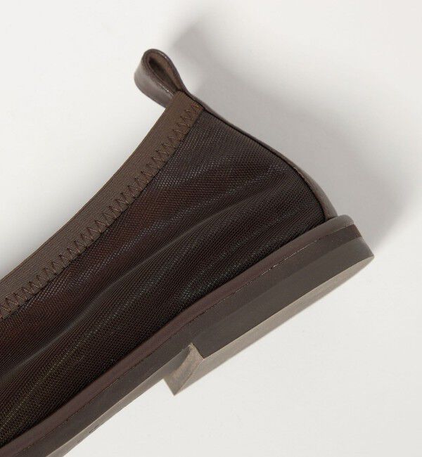 ODETTE E ODILE「スクエアソフトチュール フラット10&uarr;」|パンプス|