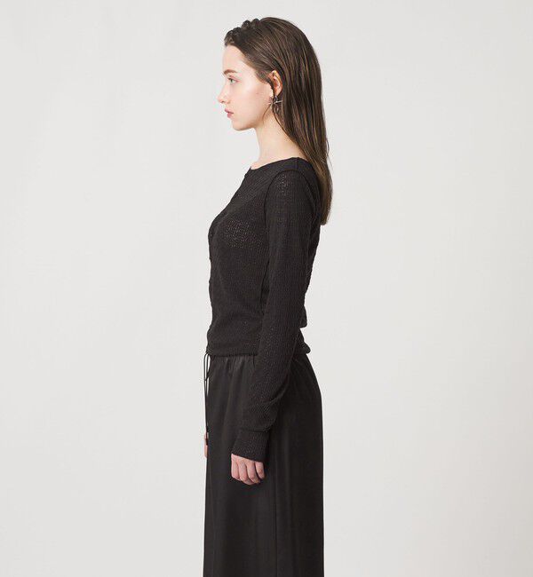 ASTRAET「＜ASTRAET＞レース カットソーカーディガン」|カーディガン|