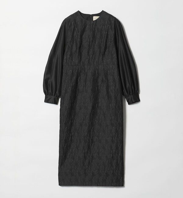 UNITED ARROWS「GISHA 2トーン ジャガード ワンピース」|ワンピース|