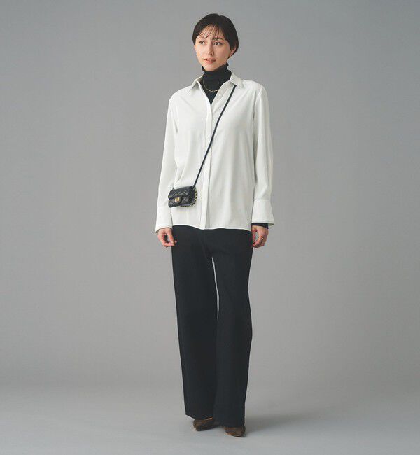 UNITED ARROWS「バイカラー レギュラーシャツブラウス」|シャツ・ブラウス|