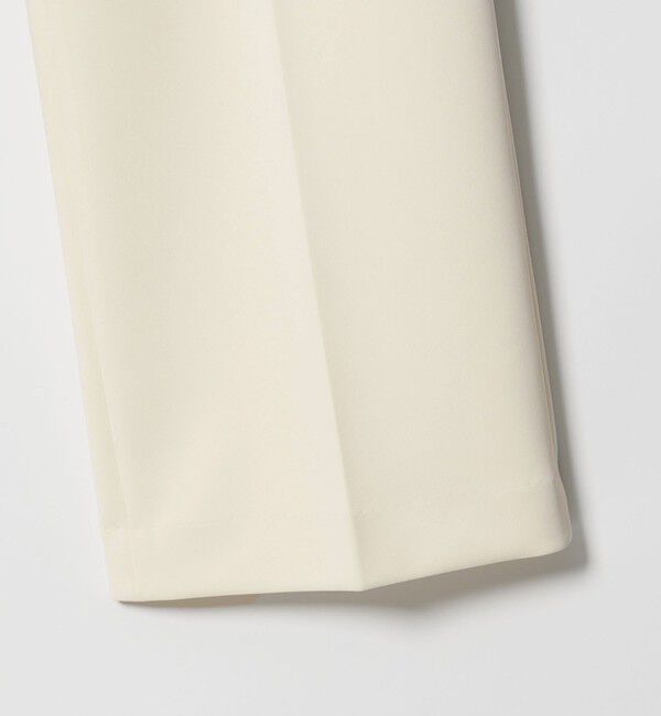UNITED ARROWS「SPONGY タック ワイドパンツ」|スラックス|