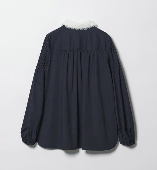 UNITED ARROWS「チュールカラー 2WAY ブラウス」|シャツ・ブラウス|