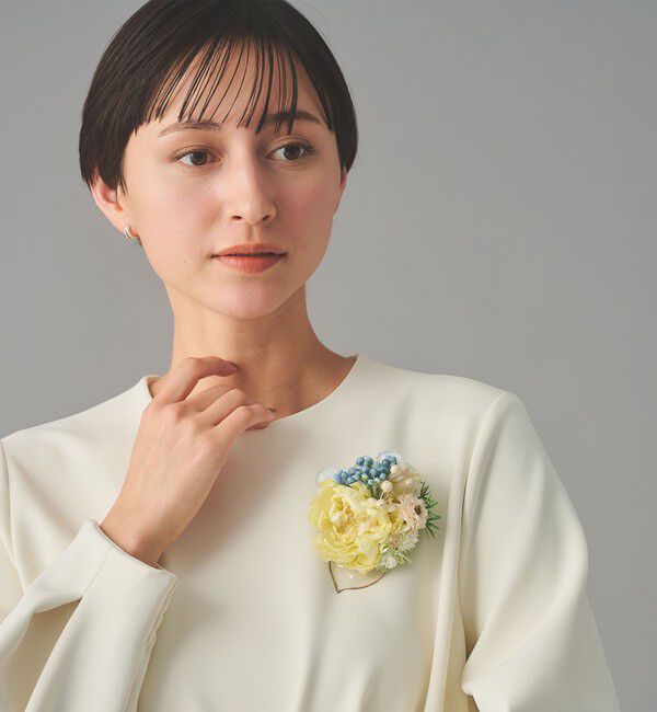 UNITED ARROWS「【別注】＜tnc＞コサージュ」|ブローチ・コサージュ|