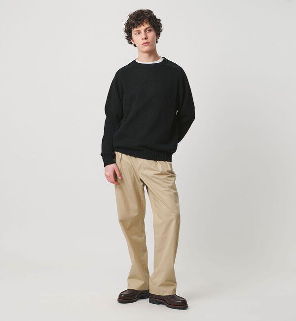 UNITED ARROWS「テープヤーン 天竺編み  クルーネック サマーニット」|ニット・セーター|