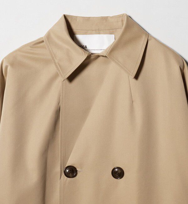 UNITED ARROWS「＜TICCA＞テント トレンチコート」|トレンチコート|