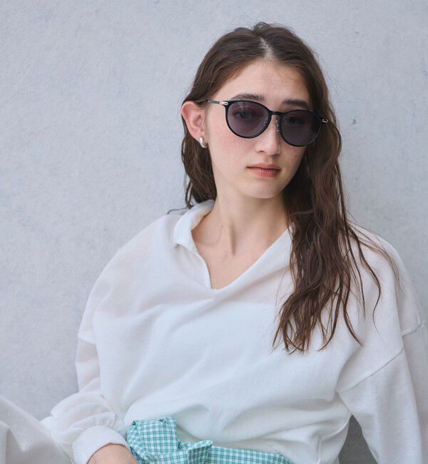 UNITED ARROWS「ワイド ウェリントン サングラス」|サングラス|