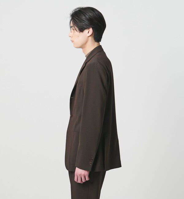 UNITED ARROWS「シアサッカー シングル 3ボタン テーラードジャケット COMFORT EASY‐MODEL ストレッチ」|テーラードジャケット|