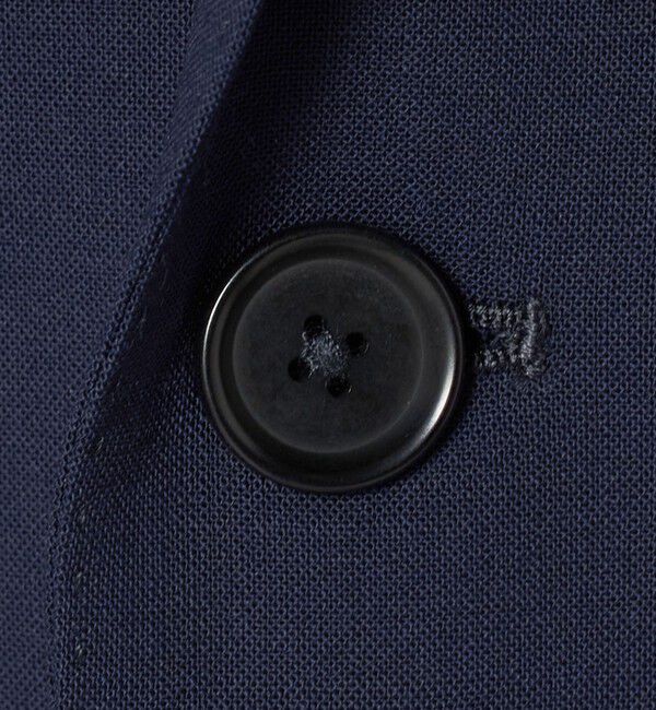 UNITED ARROWS「トロピカル シングル 3ボタン テーラードジャケット COMFORT EASY‐MODEL 2WAYストレッチ 撥水」|テーラードジャケット|