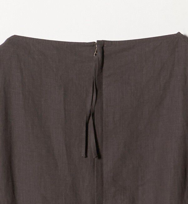 UNITED ARROWS「リネン スキッパー ペプラム ブラウス ‐ウォッシャブル‐」|シャツ・ブラウス|