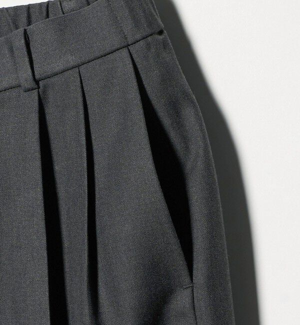 UNITED ARROWS「2タック ストレート ワイド パンツ」|スラックス|