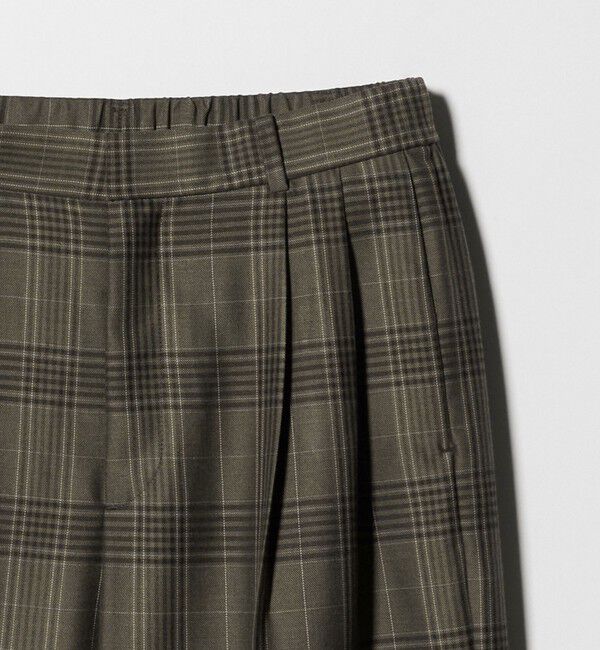 UNITED ARROWS「2タック ストレート ワイド パンツ」|スラックス|