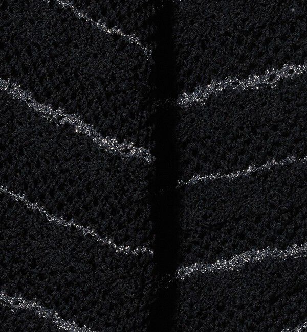 UNITED ARROWS「YTM ラメ ニットポロ カーディガン ‐ウォッシャブル‐」|カーディガン|