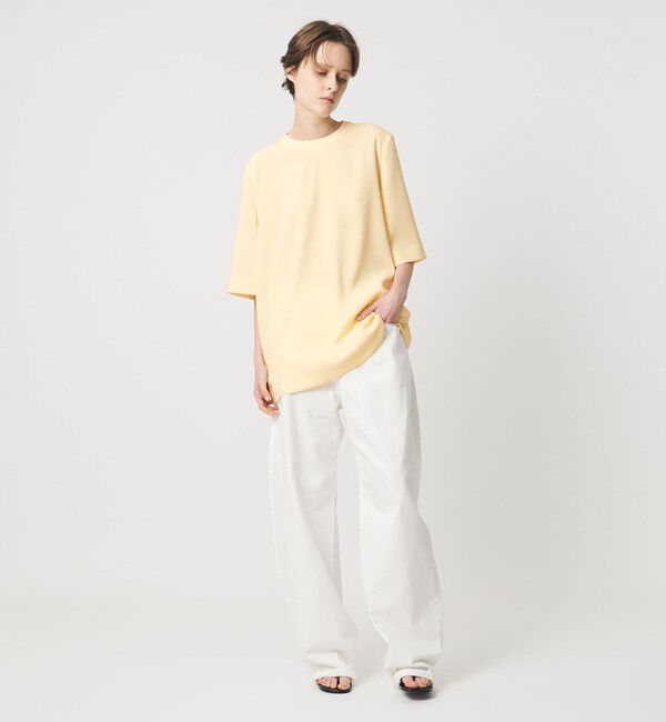 AEWEN MATOPH「＜AEWEN MATOPH＞ショルダーパッド Tブラウス ‐ ウォッシャブル ‐」|シャツ・ブラウス|