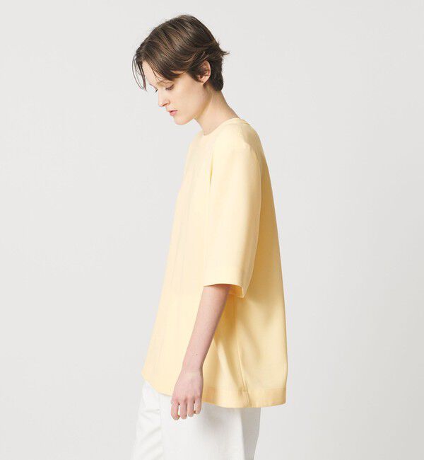 AEWEN MATOPH「＜AEWEN MATOPH＞ショルダーパッド Tブラウス ‐ ウォッシャブル ‐」|シャツ・ブラウス|