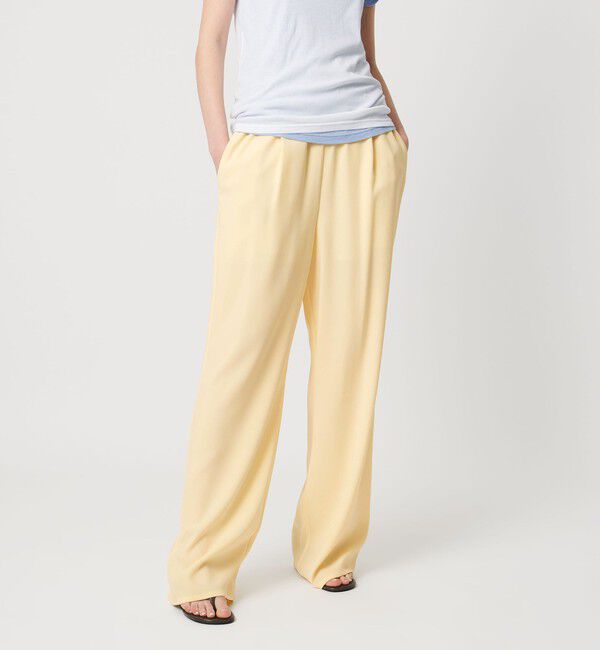 AEWEN MATOPH「＜AEWEN MATOPH＞バックサテンイージーパンツ ‐ ウォッシャブル ‐」|その他|