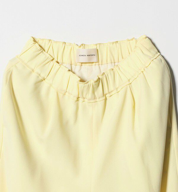 AEWEN MATOPH「＜AEWEN MATOPH＞バックサテンイージーパンツ ‐ ウォッシャブル ‐」|その他|