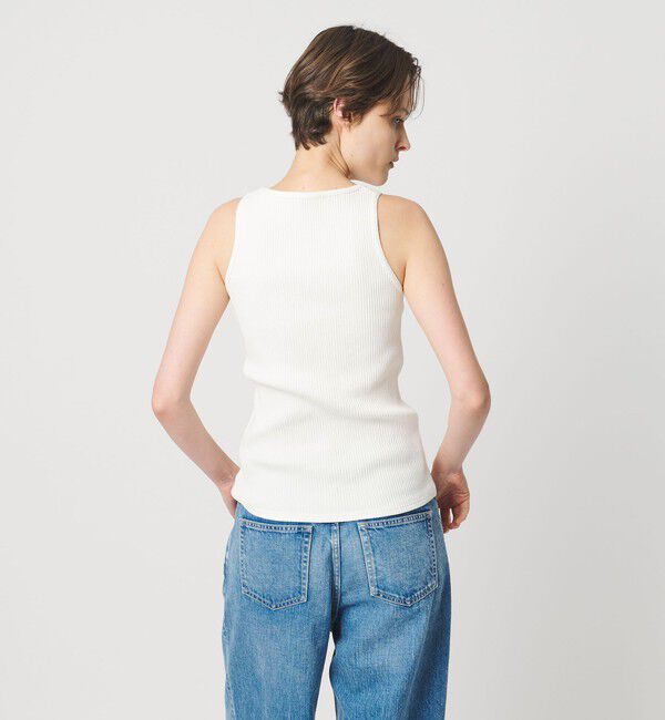 AEWEN MATOPH「＜AEWEN MATOPH＞リブ アメリカンスリーブタンクトップ」|タンクトップ|