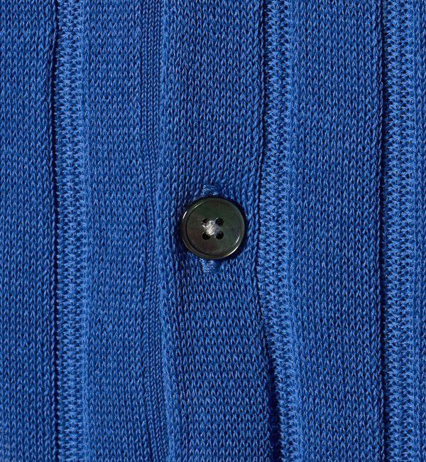 UNITED ARROWS「シャーリーカーン ワイドリブ ニットポロシャツ」|ポロシャツ|