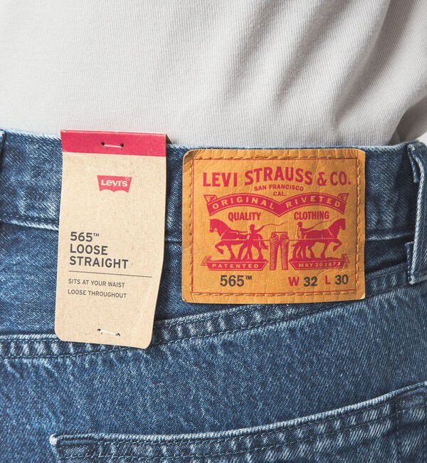 UNITED ARROWS green label relaxing「【別注】＜Levi's(R)＞565 ルーズ ストレート デニム パンツ ジーンズ」|デニム|