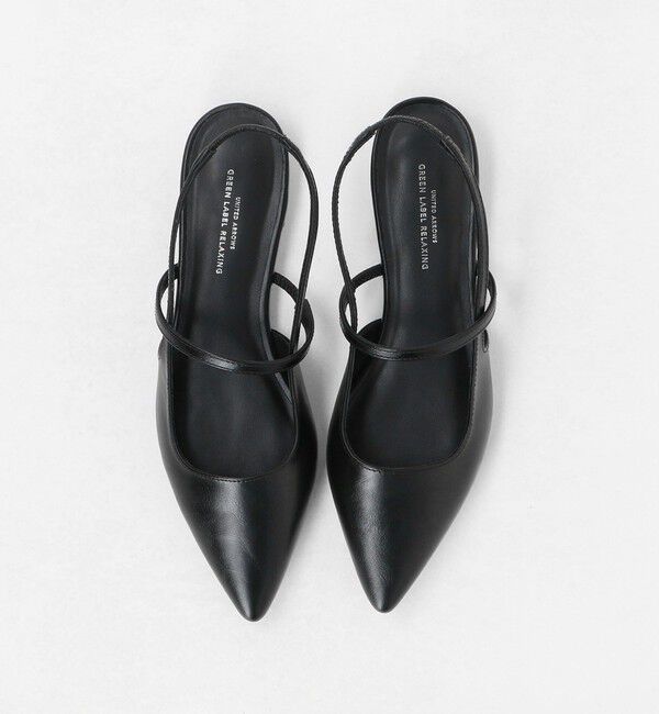 UNITED ARROWS green label relaxing「ポインテッド ストラップ シューズ」|パンプス|