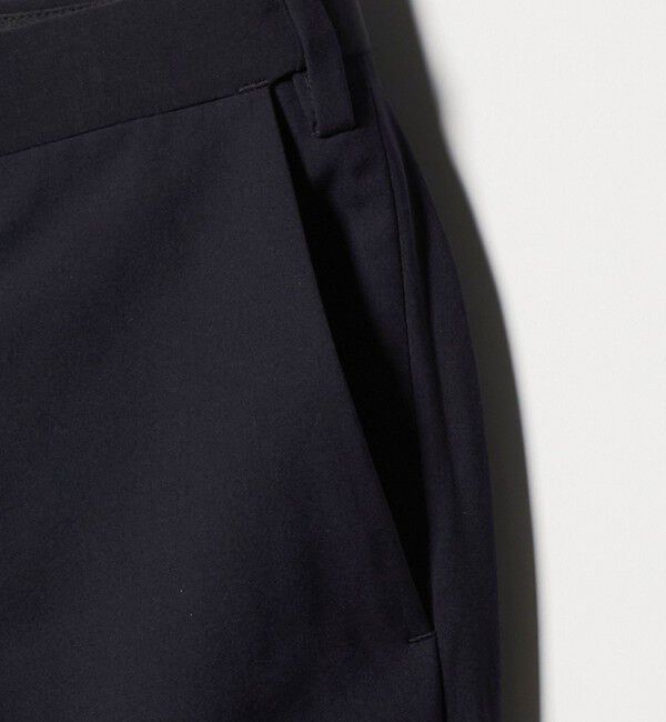 UNITED ARROWS green label relaxing「A+ TWPU トロピカル無地 スリム セットアップ パンツ スラックス -ウォッシャブル・ストレッチ・ウエストア」|スーツ|