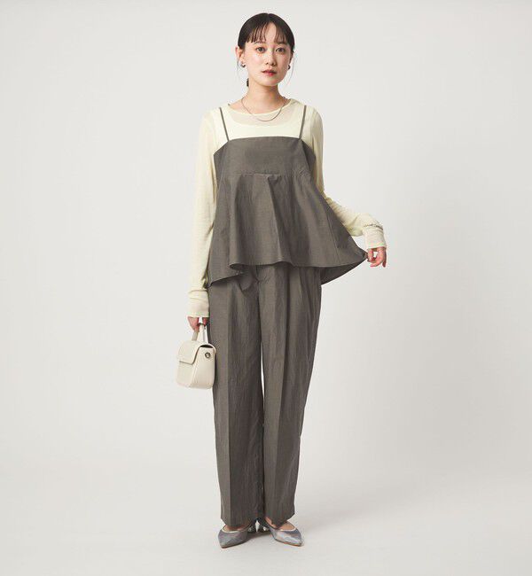 UNITED ARROWS green label relaxing「FAbRICA 2タック ワイド パンツ」|チノ|