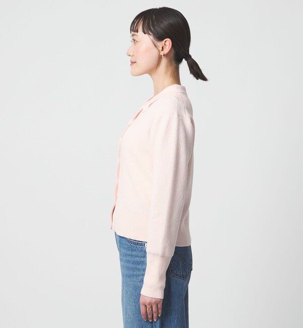 UNITED ARROWS green label relaxing「ブークレ ポロカーディガン ウォッシャブル」|カーディガン|