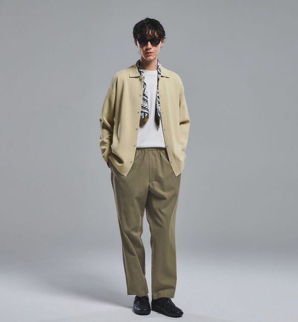 UNITED ARROWS green label relaxing「スナップ ポロカラー カーディガン」|カーディガン|