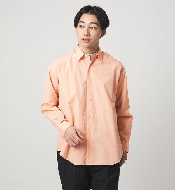 UNITED ARROWS green label relaxing「コットン ブロード ガーメントダイ レギュラーカラー 長袖 シャツ」|シャツ・ブラウス|SHERBET