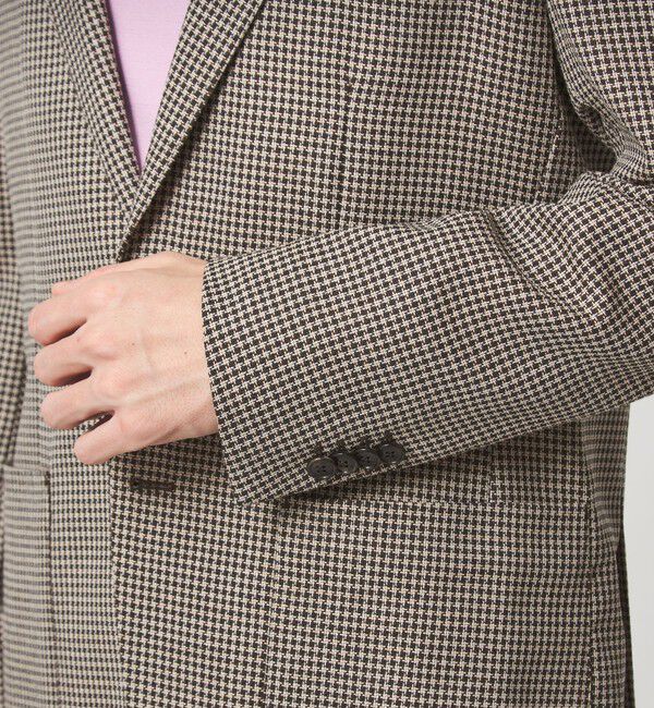 UNITED ARROWS green label relaxing「REDA MESH チドリ 2B RG ジャケット」|テーラードジャケット|